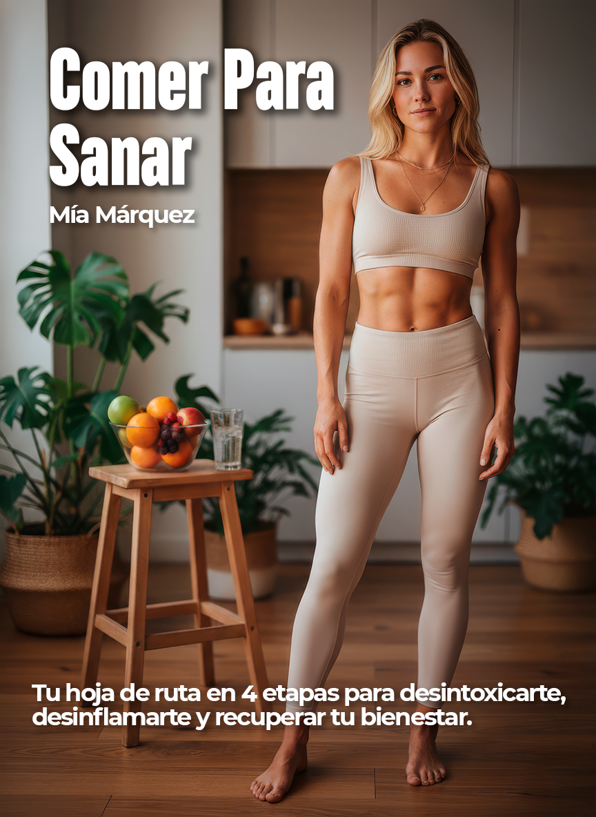 Comer para sanar: Tu hoja de ruta en 4 etapas, para desintoxicarte, desinflamarte y recuperar tu bienestar.
