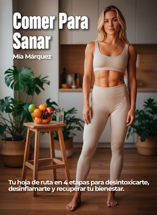 Comer para sanar: Tu hoja de ruta en 4 etapas, para desintoxicarte, desinflamarte y recuperar tu bienestar.